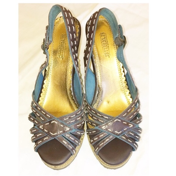 Seychelles ‘Made With Love’ Wedges Size 6 - Picture 3 of 6